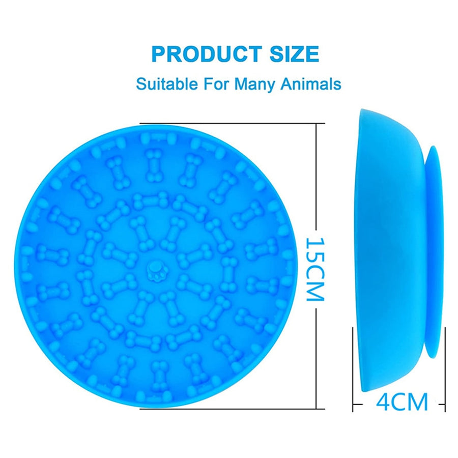 Silicone Dog Slow Feeder Bowl