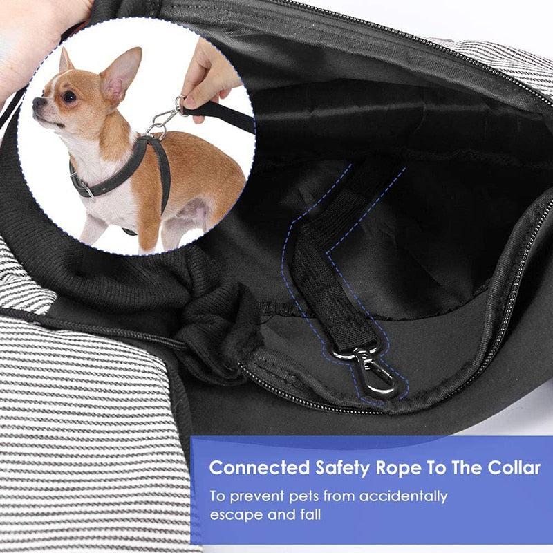 Fashion Padded Straps Dog Bag