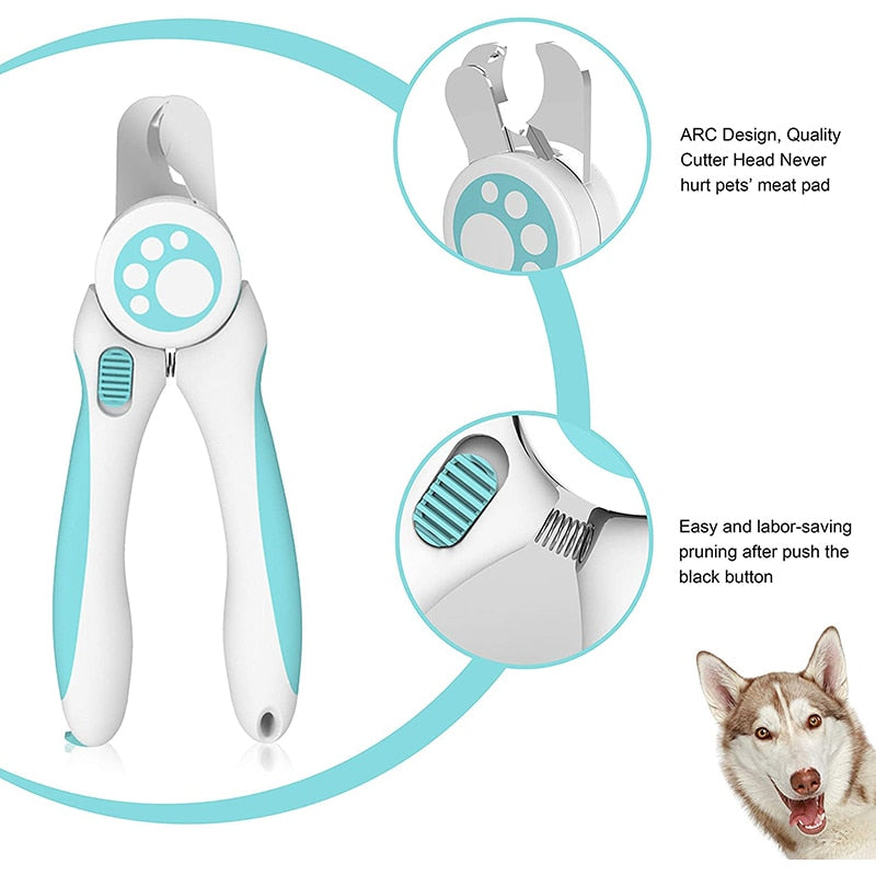 Nonslip Handle Grooming Dog Nail Clippers