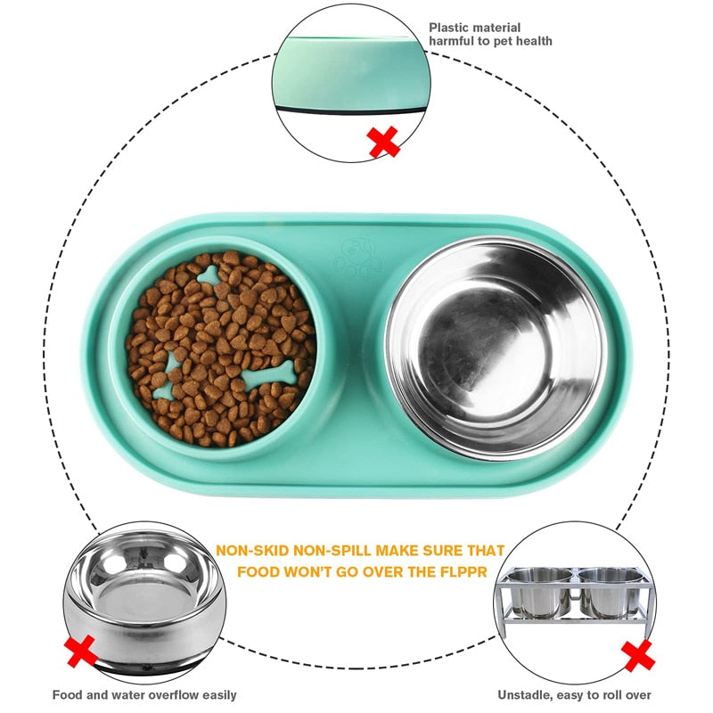 Stainless Steel Vet Choice Dog Bowl