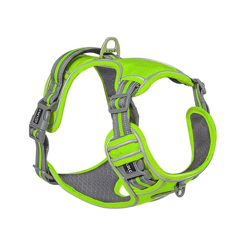 All Weather Reflective Nylon Dog Harness