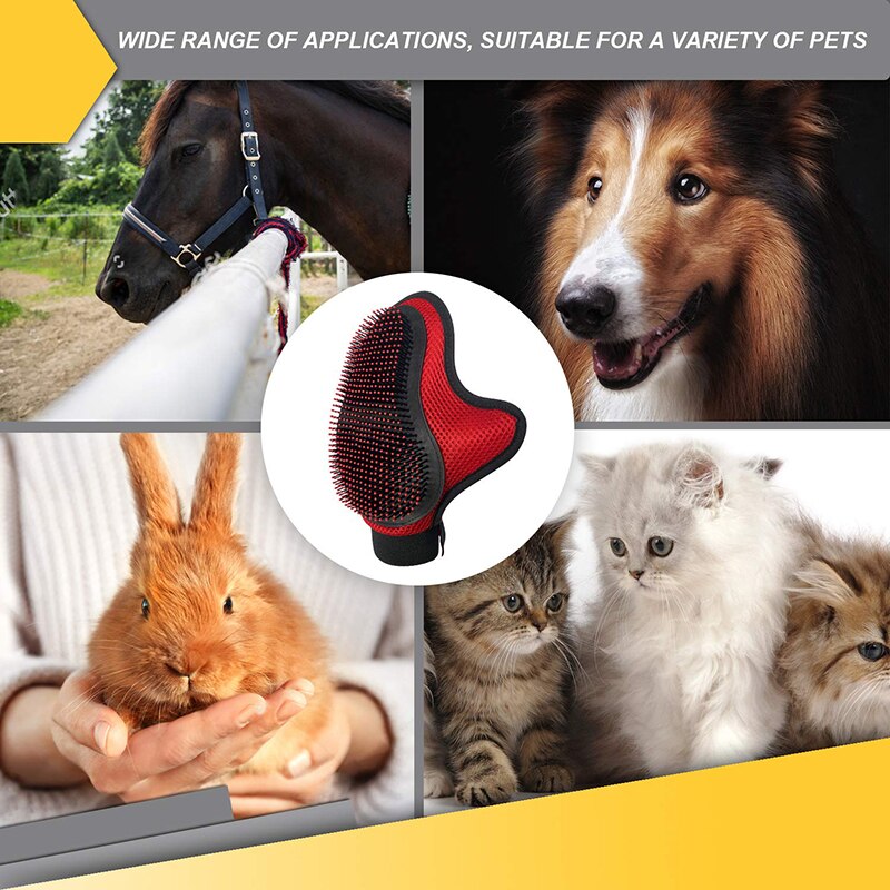 Flexible Comfortable Pet Grooming Glove