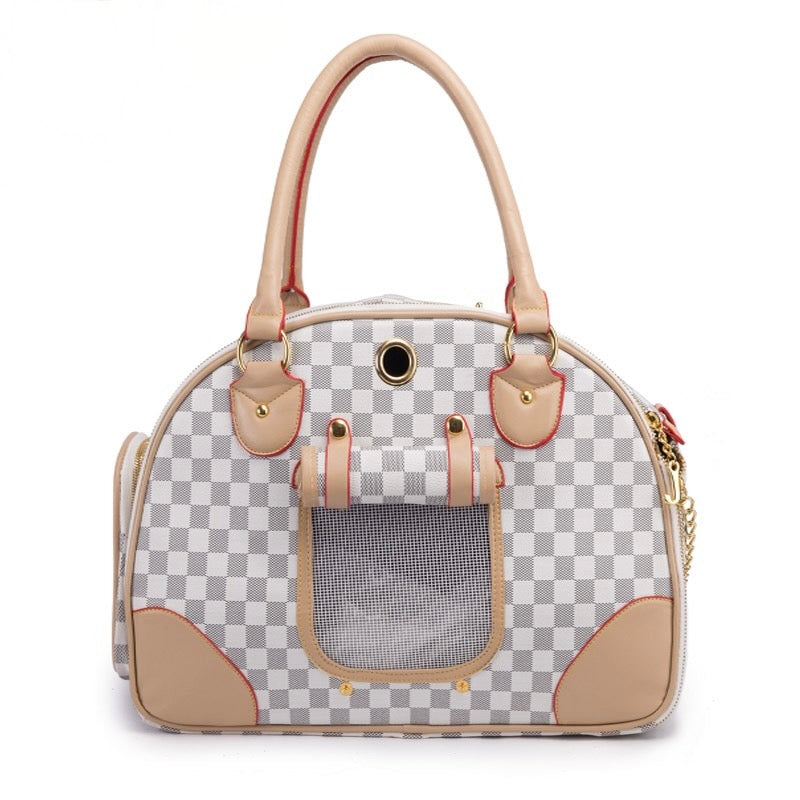 Luxury Premium Leather Pet Handbag