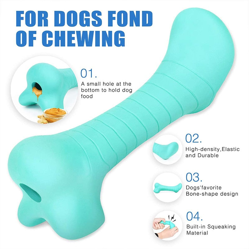 Strong Food Dispensing Dog Bone