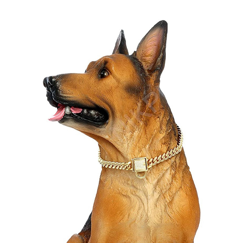 Heavy Duty Cuban Link Dog Collar