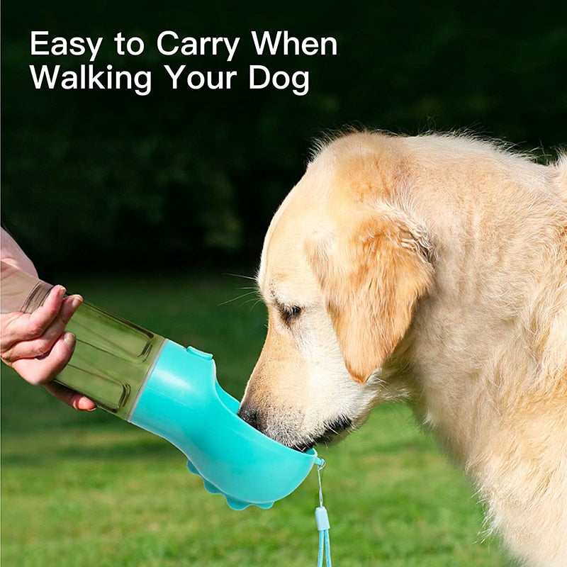 3 In 1 Outdoor Dog Water Bottle