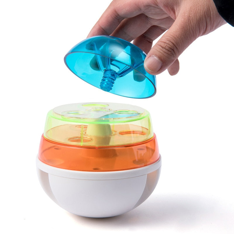 Adjustable Level Dog Food Dispenser Toy