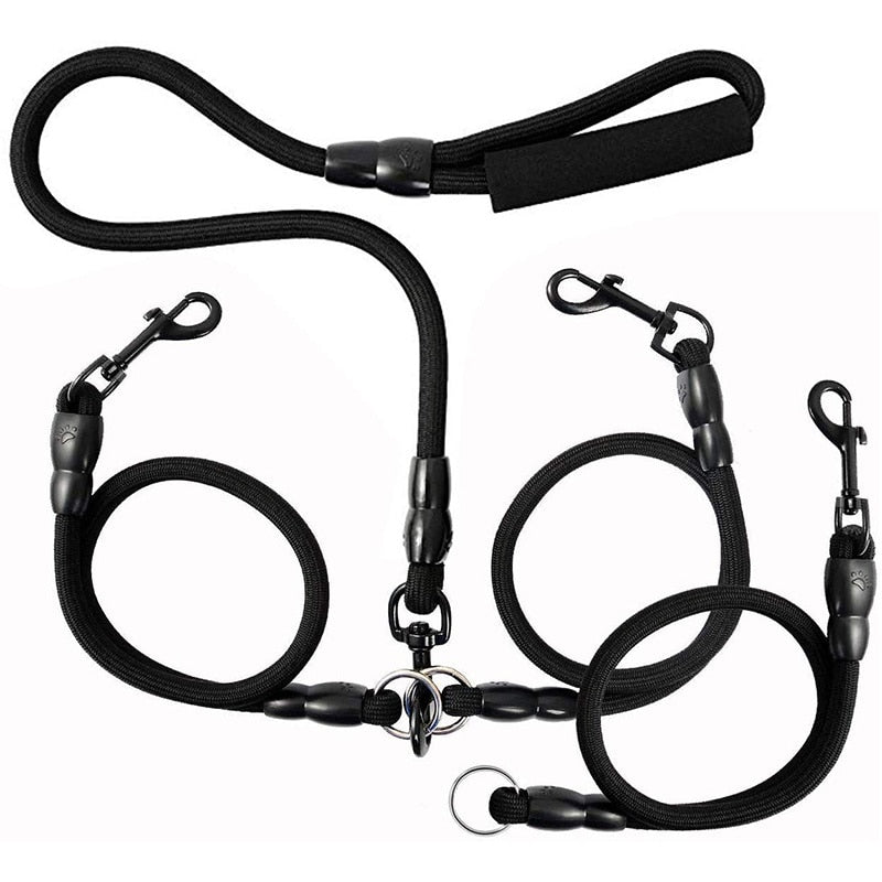 3 in 1 Heavy Duty Triple Dog Leash