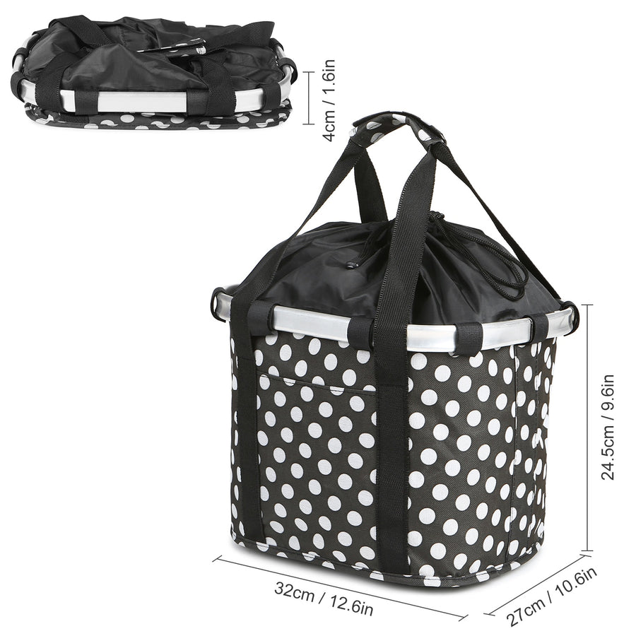 Folding Bike Pet Basket