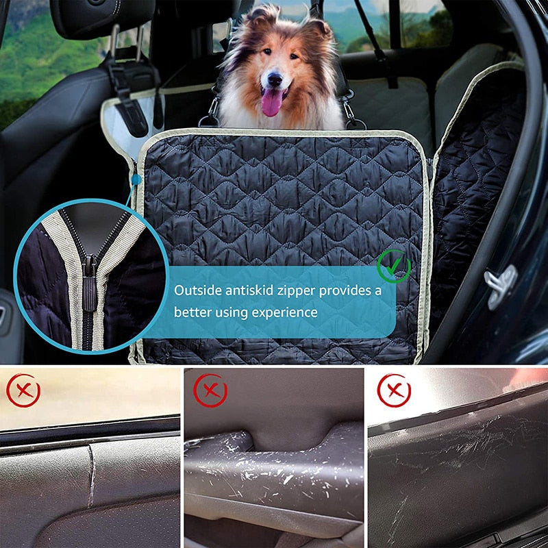 Scratchproof Nonslip Dog Car Seat Covers