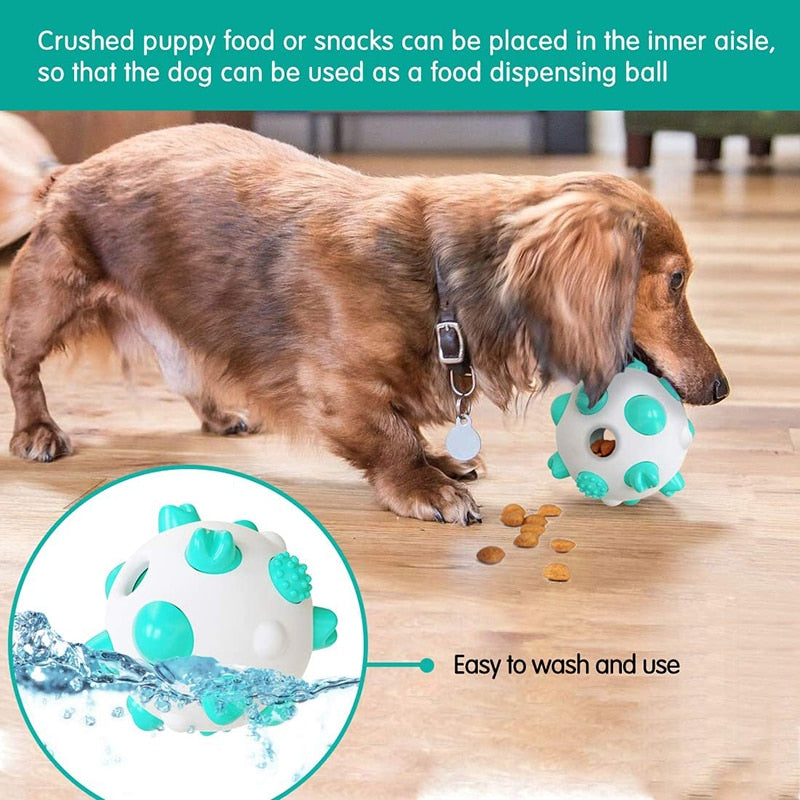 Bite Resistant IQ Treat Dog Ball