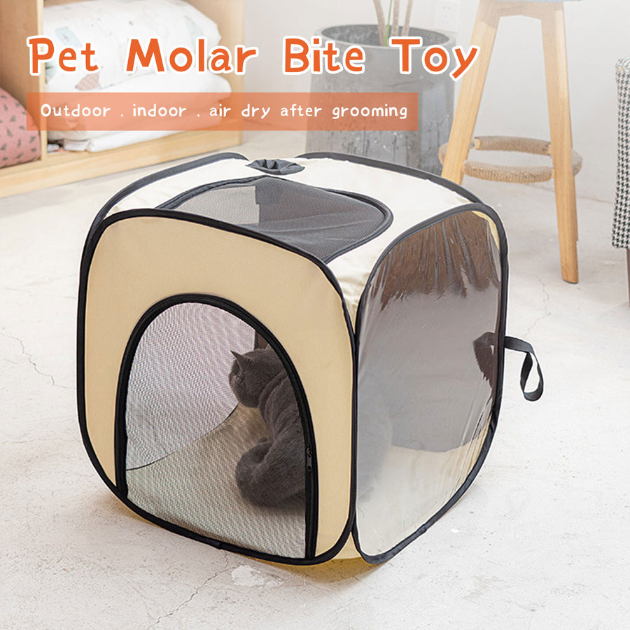 Foldable Pet Drying Tent