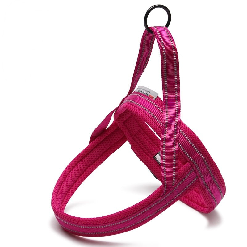 Reflective Mesh Padded Strap Dog Harness