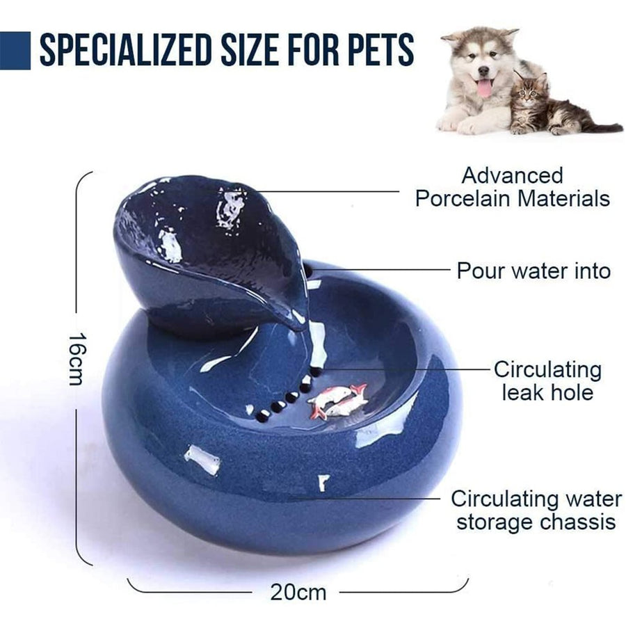 Ceramic Pets Drinking Fountain