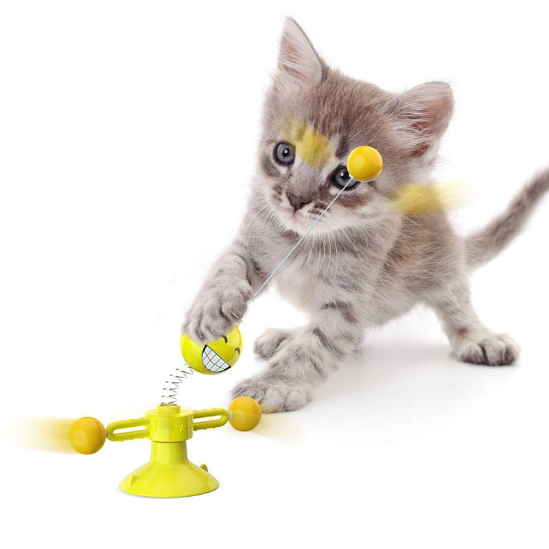 Funny Windmill Cat Toy