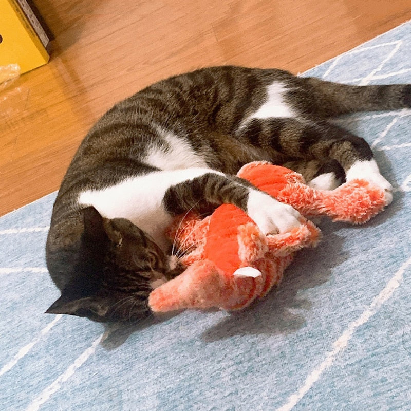 Dancing Lobster Cat Toy