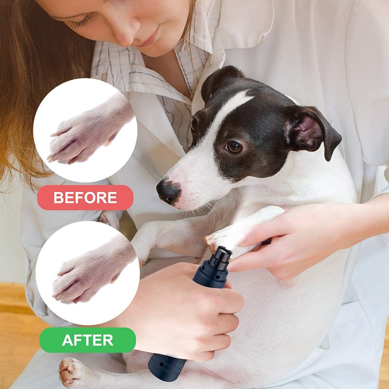 2 Speed LED Light Dog Nail Grinder