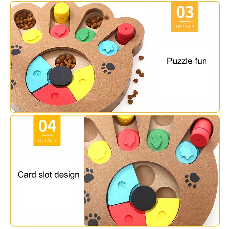 Dog Wooden Puzzle Toy