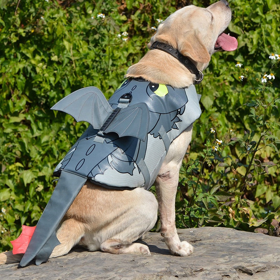 Dragon Design Dog Life Vest