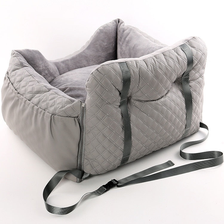 Luxury Cozy Dog Car Seat Booster