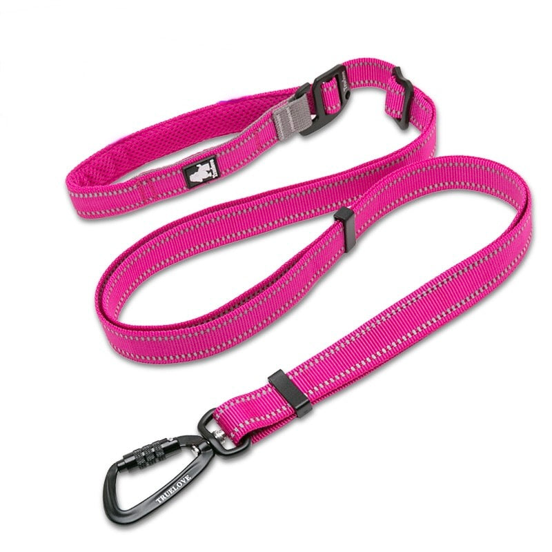 Hands Free Adjustable Nylon Dog Leash