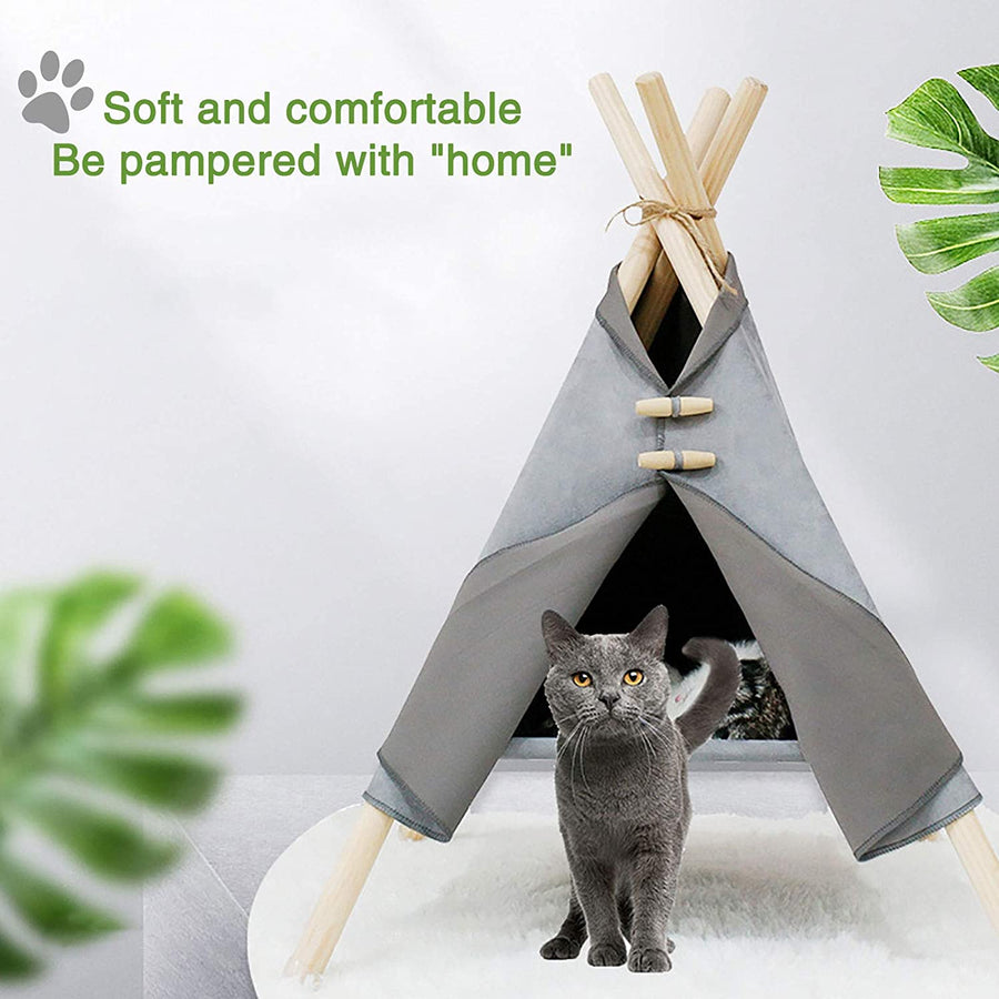 Luxury Teepee Cat House