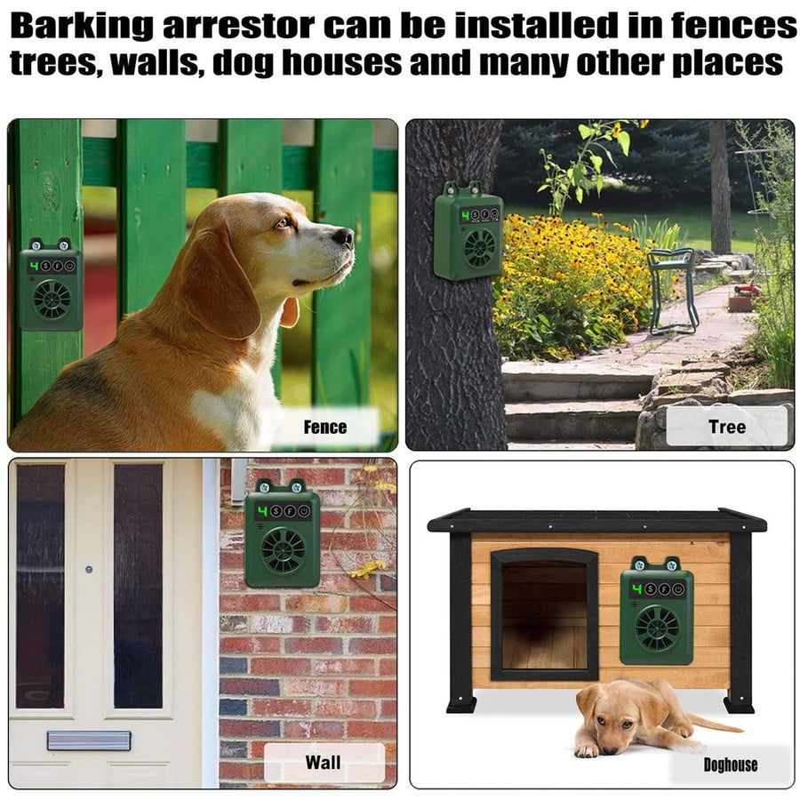 Safe Ultrasonic Dog Bark Deterrent Device