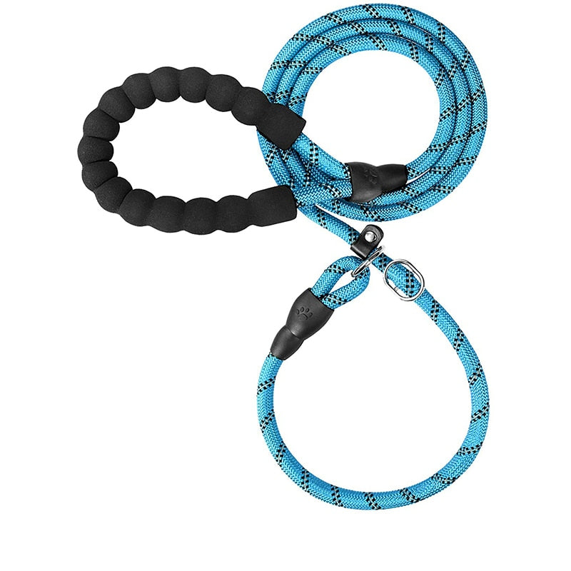 Reflective Padded Slip Dog Leash