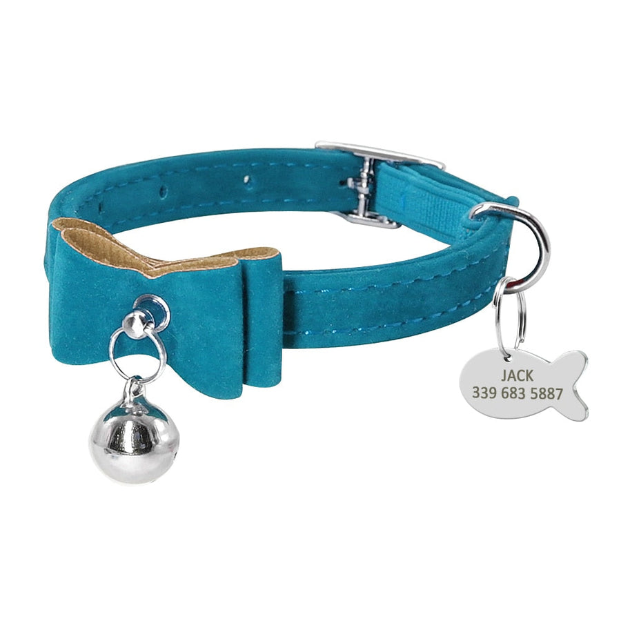 Cat Bowknot Bell Collar