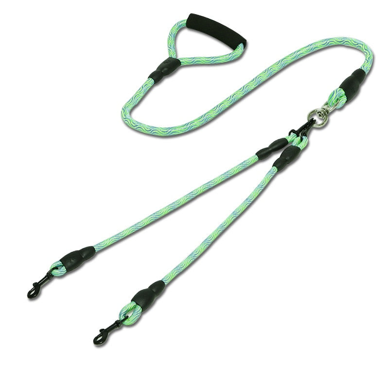 360 Degree No Tangle Double Dog Leash