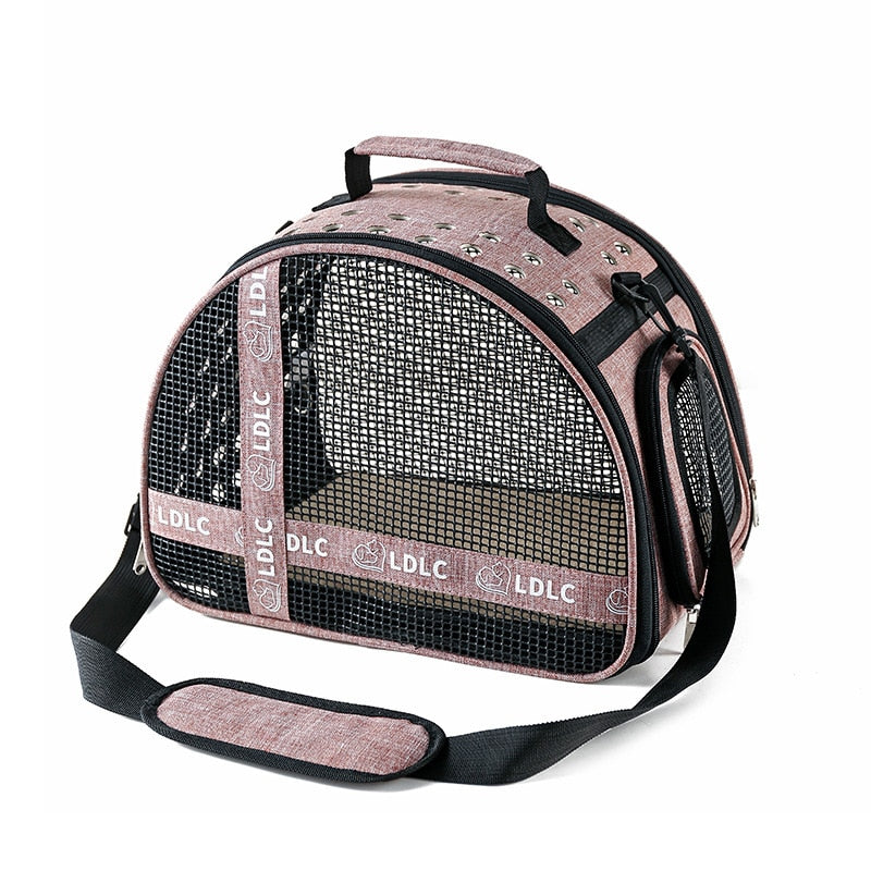 Ventilated Mesh Shoulder Strap Cat Carrier