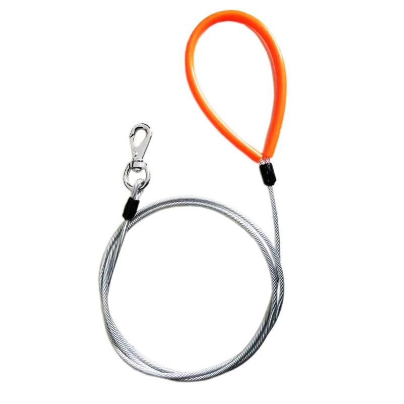 Bite Resistant Steel Wire Dog Leash