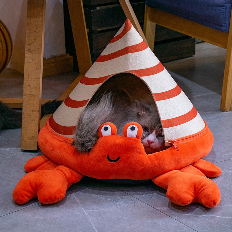 Cute Crab Pet Bed