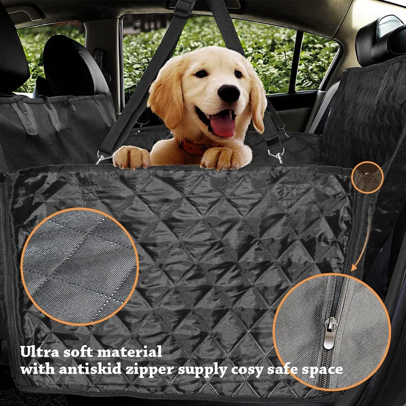 Side Flap Waterproof Dog Car Seat Cover