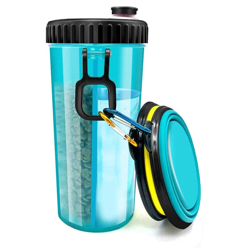 2 Chambers Dog Water Bottle