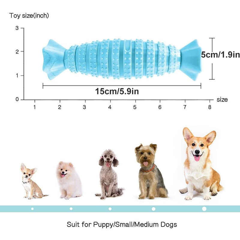 Durable Candy Shaped Dog Chew Toy