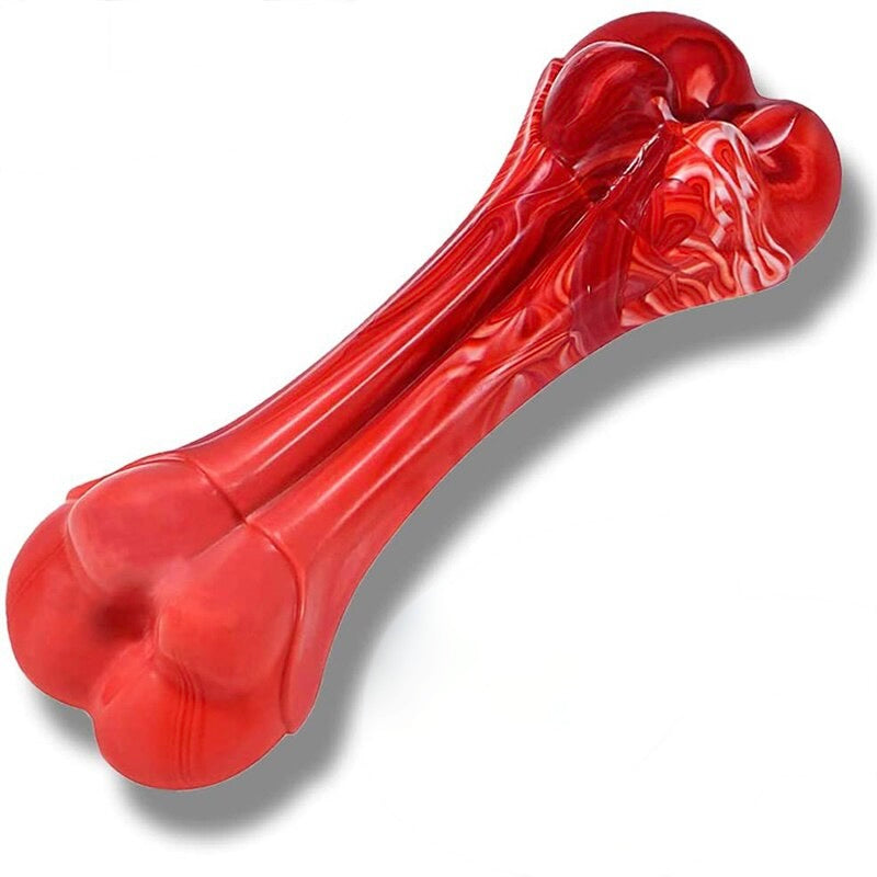 Beef Flavor Red Bone Dog Toy