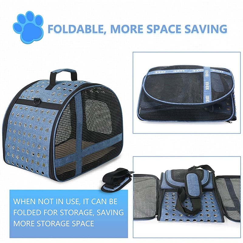 3 Layer Fabric Pet Carrier Bag