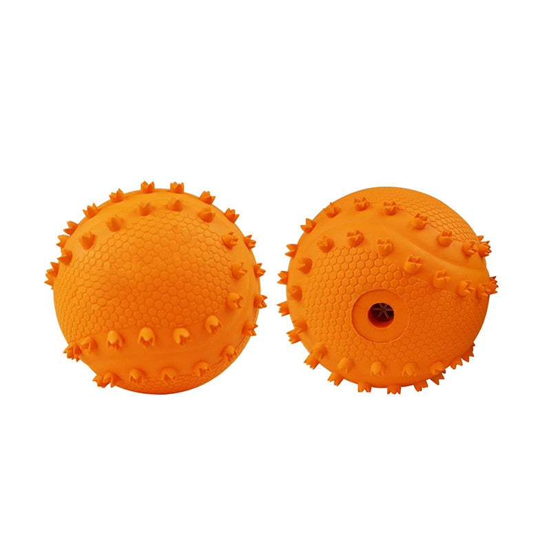 Built In Squeaker Strong Dog Ball Toy