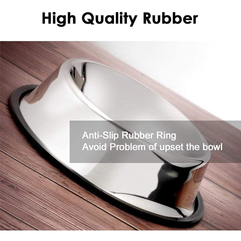 Ultra Durable Stainless Steel Dog Bowl