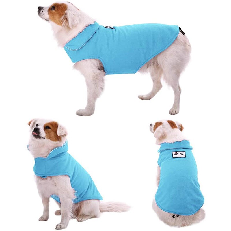 Windproof Warm Fleece Dogs Jacket