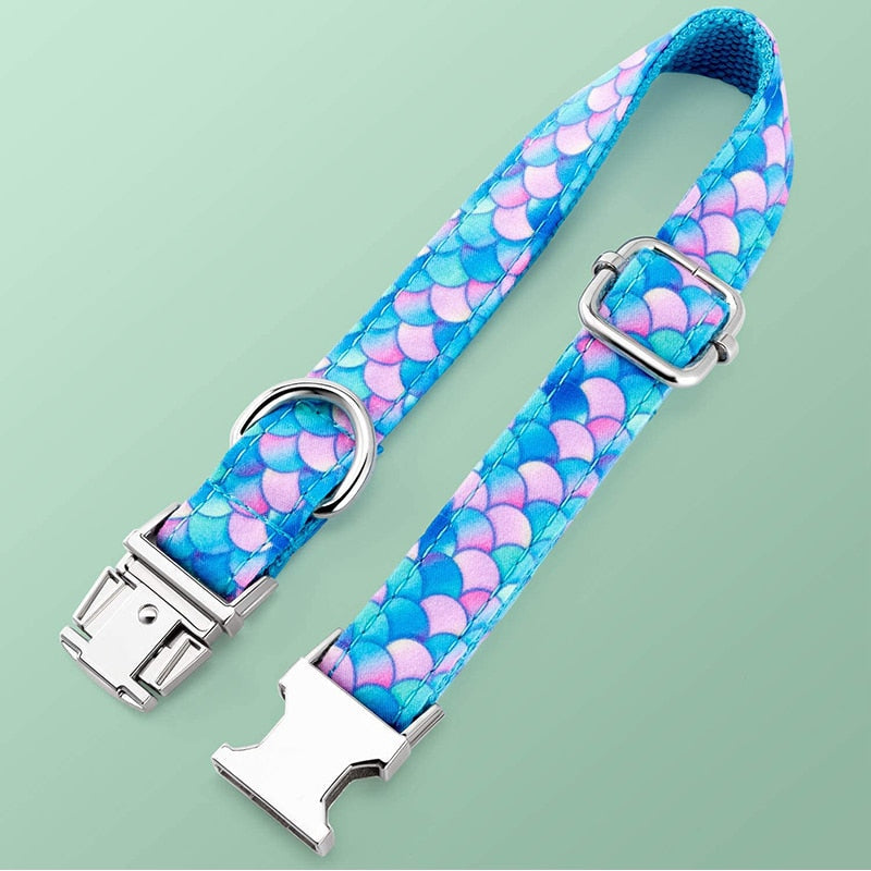 Elegant Mermaid Dog Collar