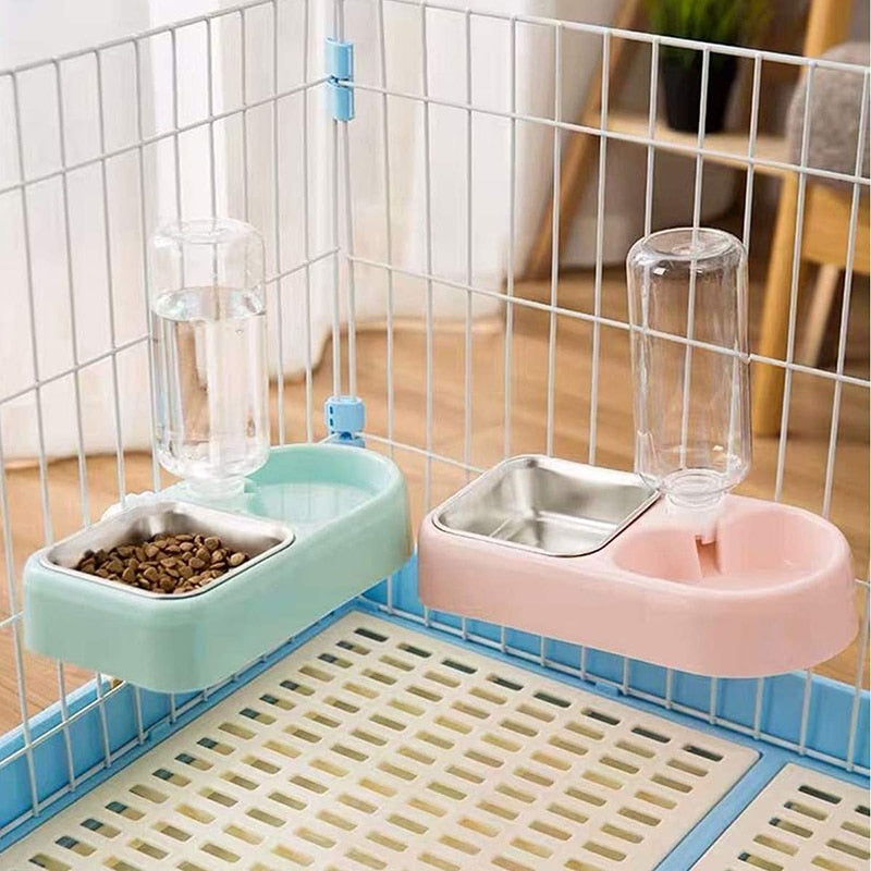 Removable Crate Hanging Dog Feeder