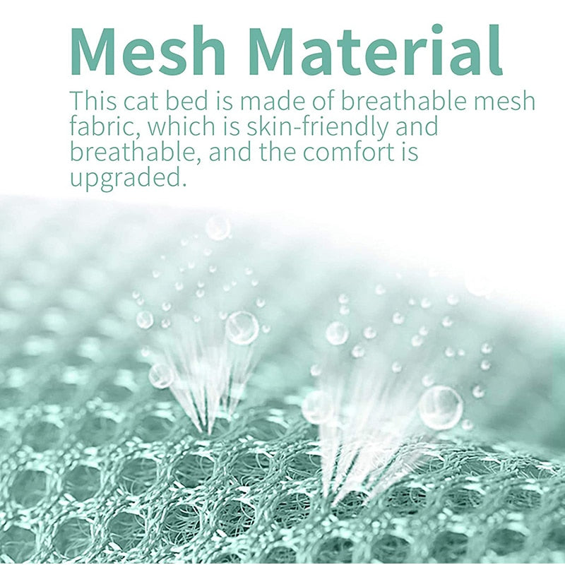 Soft Ice Silk Mesh Dog Beds