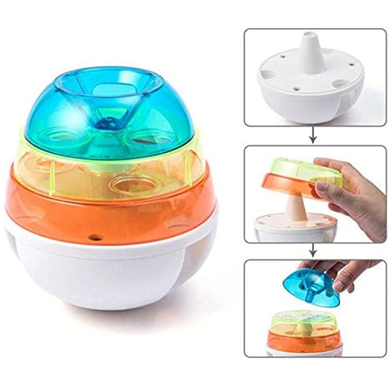 Adjustable Level Dog Food Dispenser Toy