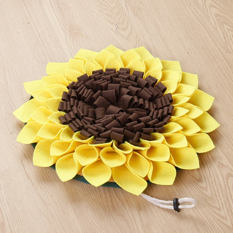 Sunflower Dog Snuffle Mat