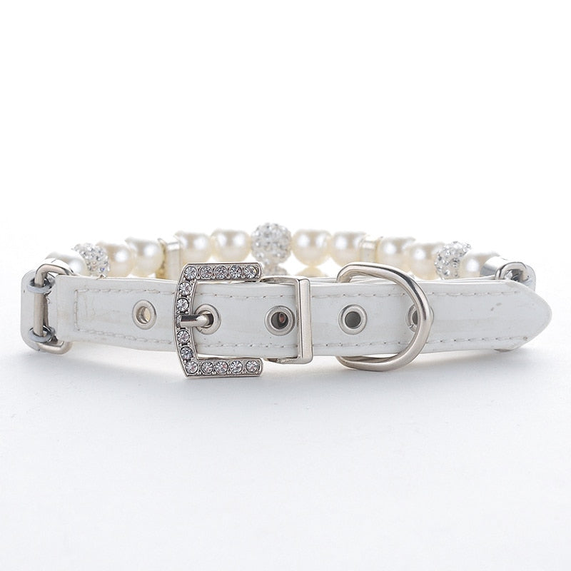 Elegant Crystal Rhinestone Dog Collar