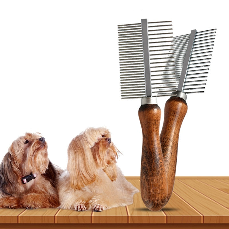 Double Sided Stainless Steel Pet Combs