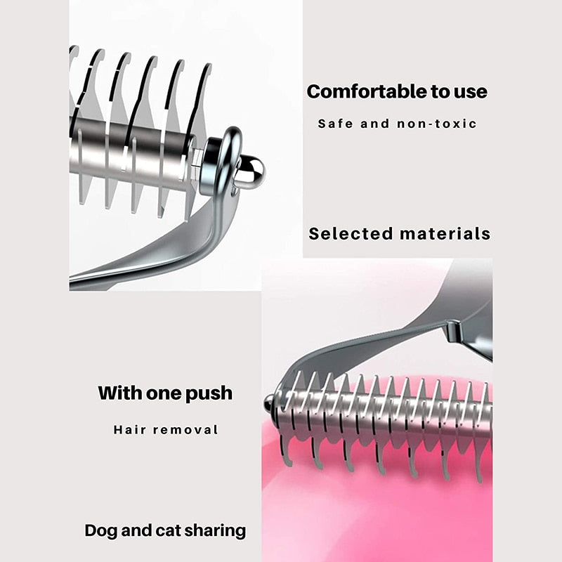 2 Sided Quality Dematting Dog Comb