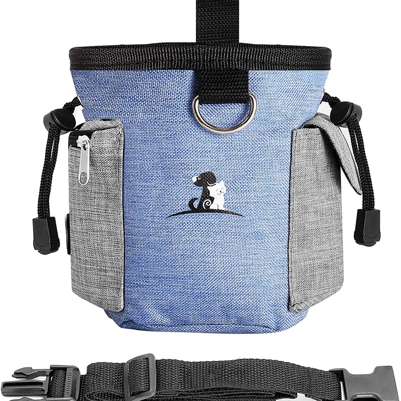 Built In Poop Bag Dispenser Dog Pouch